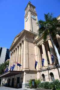 Flag Raising Ceremony was conducted at King George Square and Brisbane City Hall