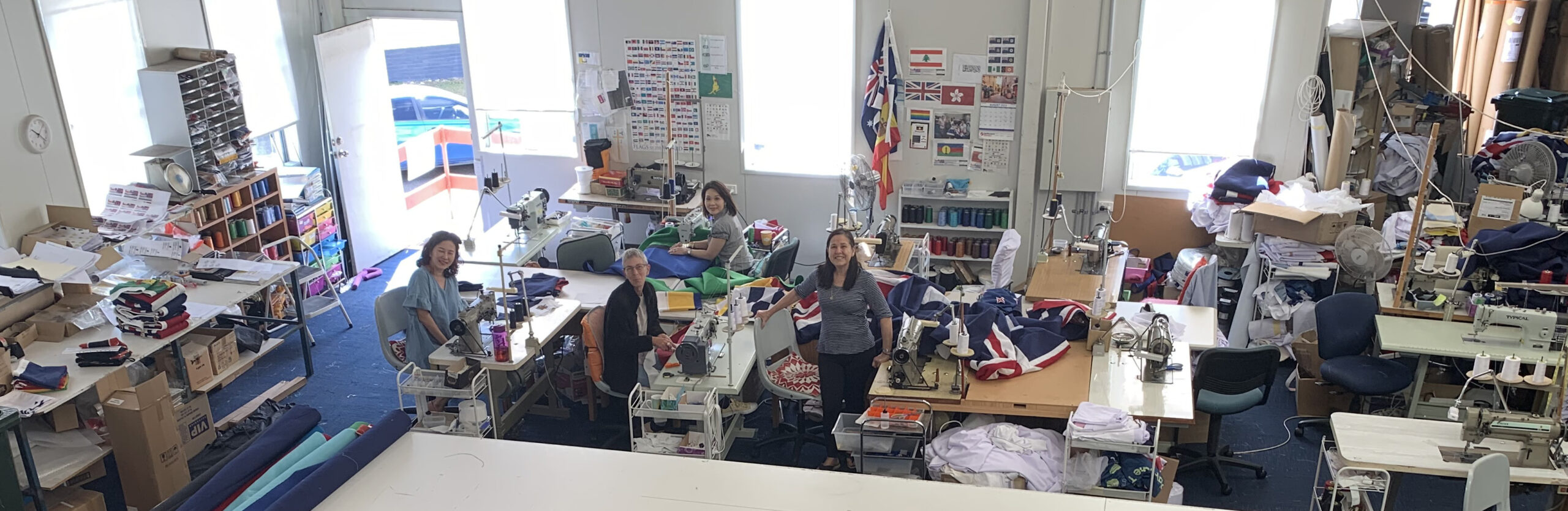 Fox Flags Queensland owned,  Queensland made in Brisbane